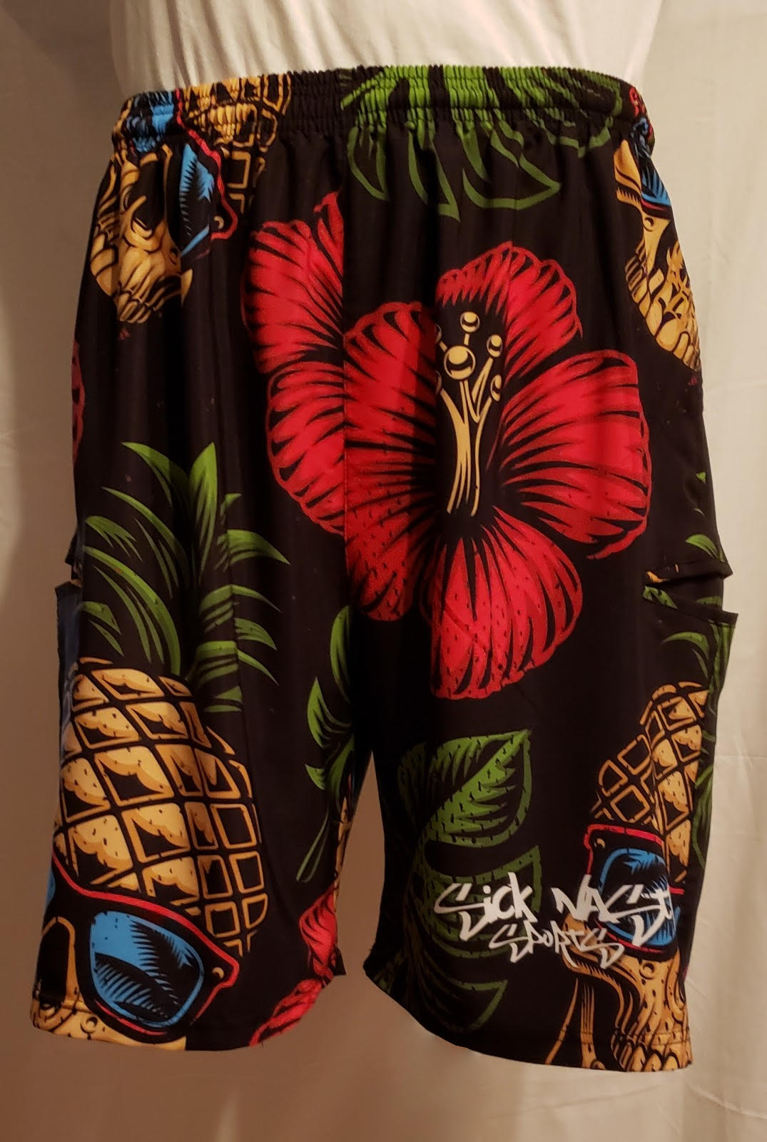 2022 Pineapple 4 Way Stretch Shorts